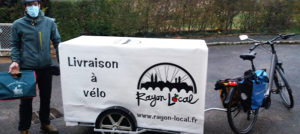 Rayon Local, un service de livraison à vélo dans l’agglomération mâconnaise