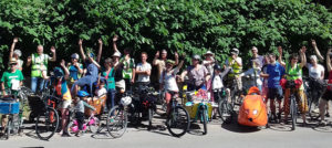 <small>Cluny, 16 juin : </small>Vélo, le soleil brille !