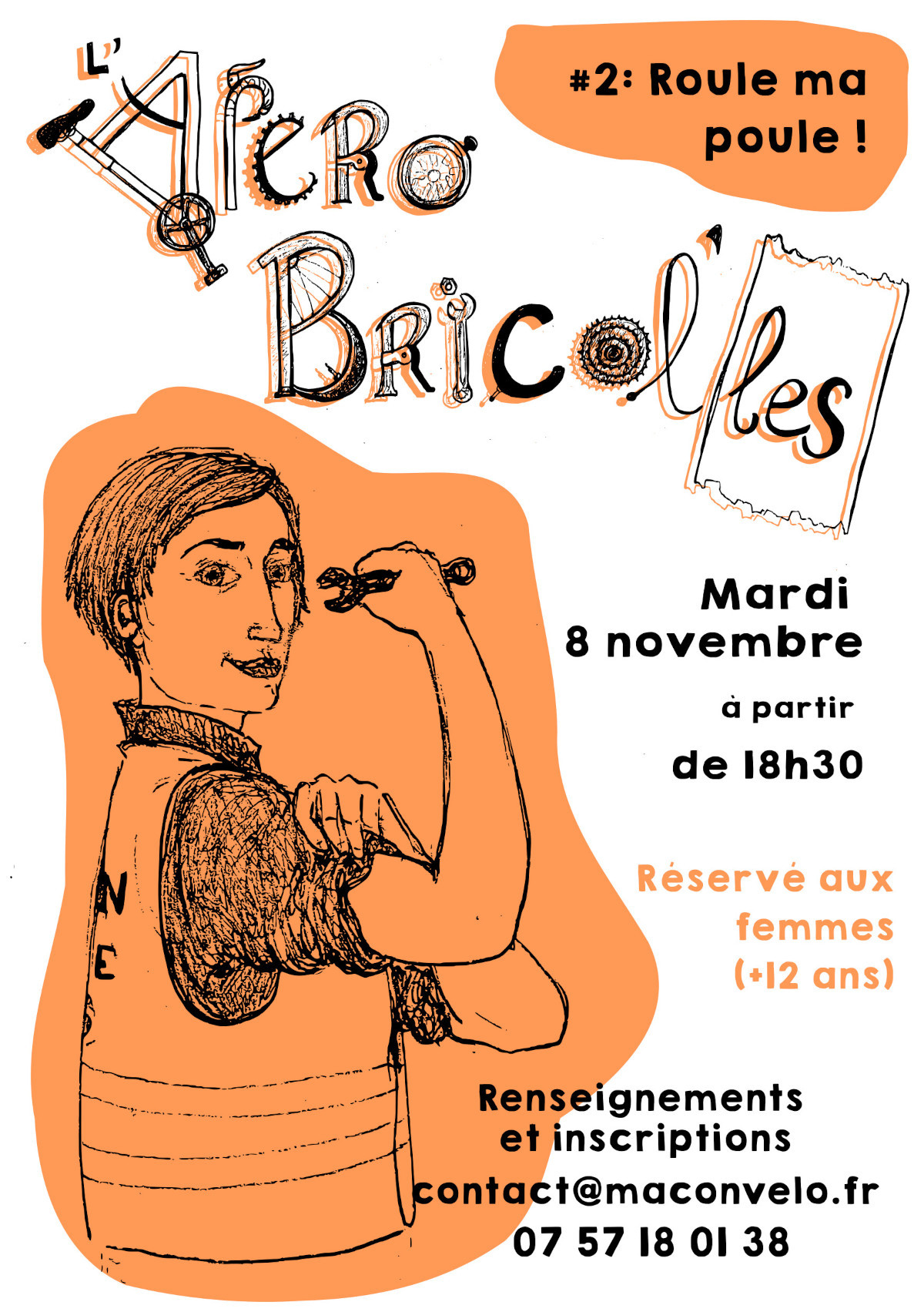 Affiche Apéro Bricolles 8 novembre